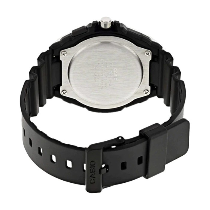 CUCI GUDANG.. JAM TANGAN PRIA CASIO GENERAL MWA-100H-1AVDF ILLUMINATOR BLACK DIAL BLACK RESIN BAND