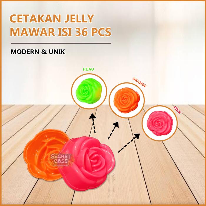 

[Cod] (Isi 36) Cetakan Apem - Cetakan Kue Kukus / Cetakan Agar Agar Murah