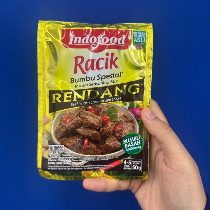

INDOFOOD BUMBU SPESIAL RACIK RENDANG 50GR