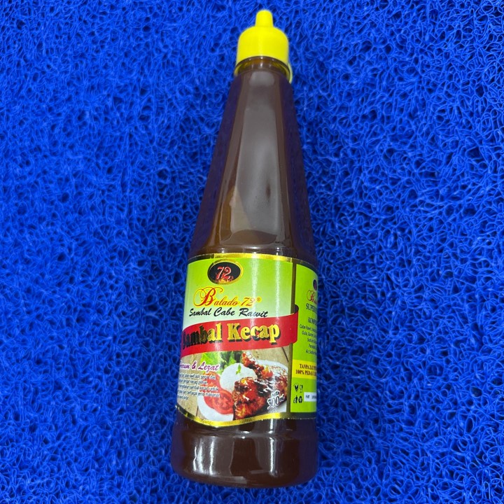 

Sambal Kecap Rawit Balado 72 Super Pedas 300 ml