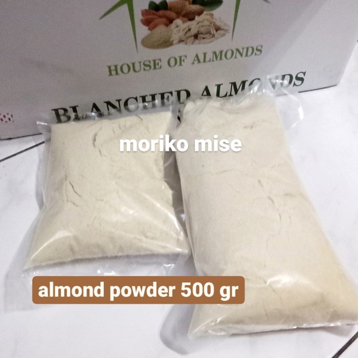 

(TopSeller) tepung almond bubuk 500 gram / almond flour / kacang almond powder