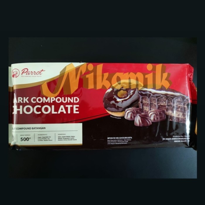 

(TopSeller) Parrot Dark Chocolate 500Gr