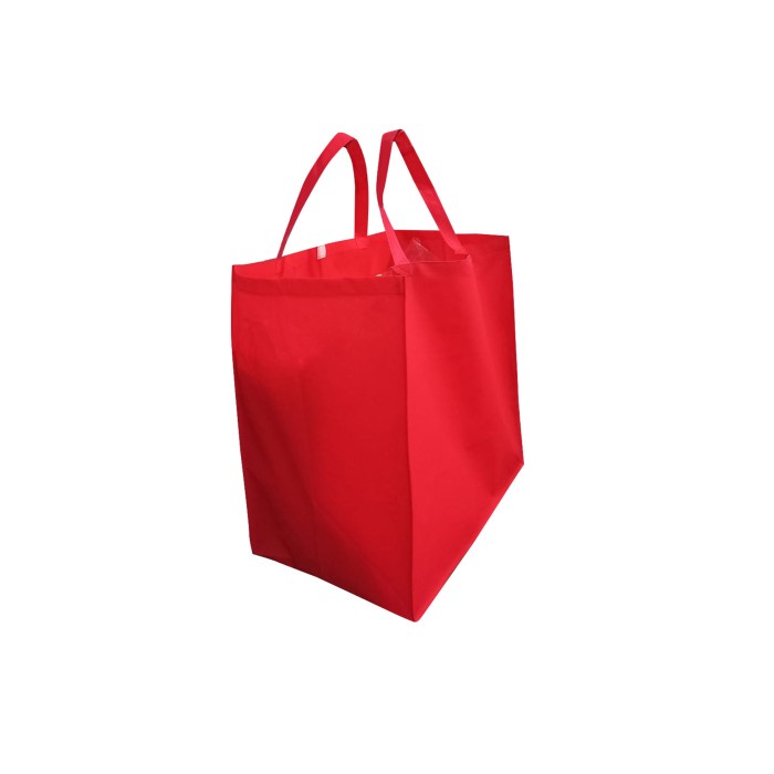 DISKON Tas Kain Belanja Super Besar Extra Jumbo 50x50x30 custom jahit tebal