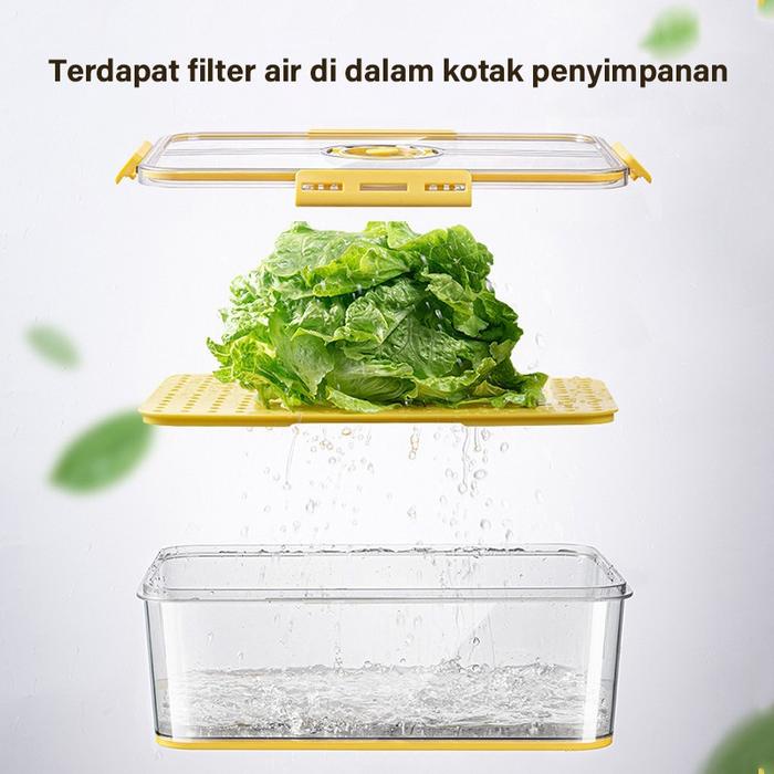 UPHOME Kotak Kontainer Makanan Kulkas / Food Kontainer / Kotak penyimpanan Kulkas