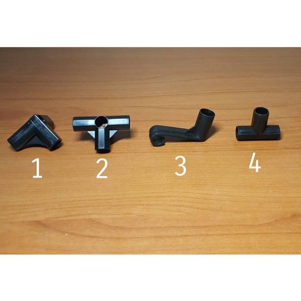 Siku konektor untuk rak sepatu cover / penyambung pipa rak sepatu