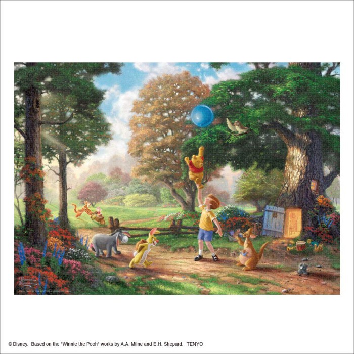 pooh puzzle 2000 tenyo / disney puzzle 2000 pcs