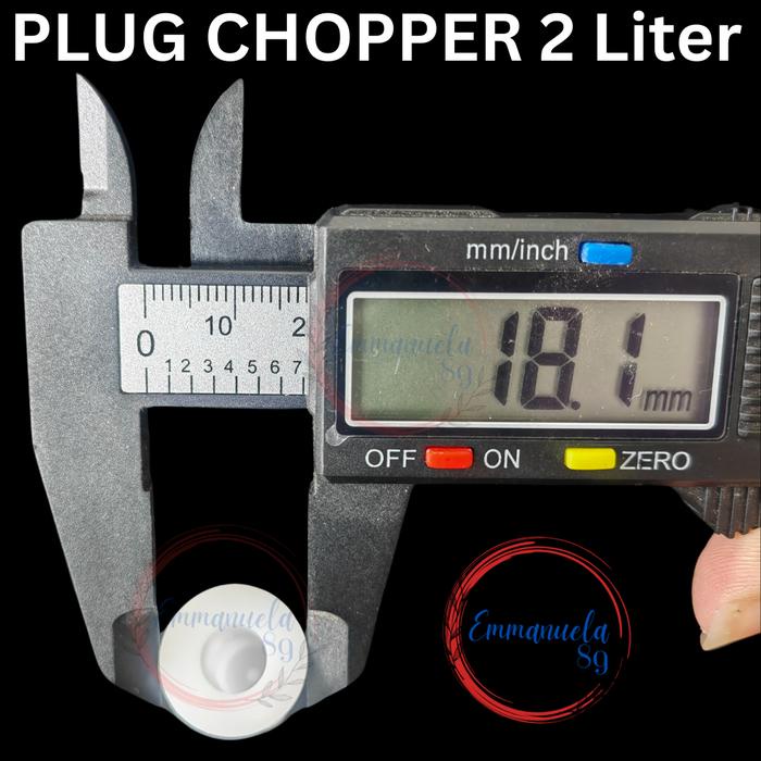 PLUG Tangkai Chopper 2 Liter Chopper Daging Chopper Mitochiba