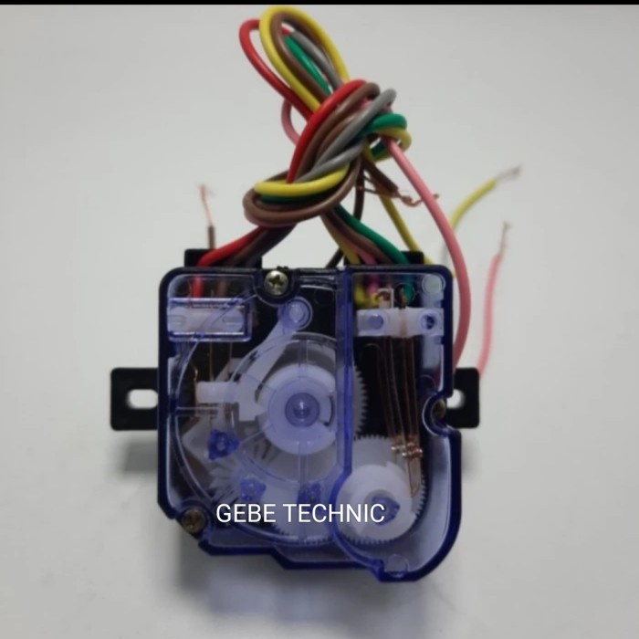 TIMER WASH MESIN CUCI AQUA HIJAB MESIN CUCI 2 TABUNG