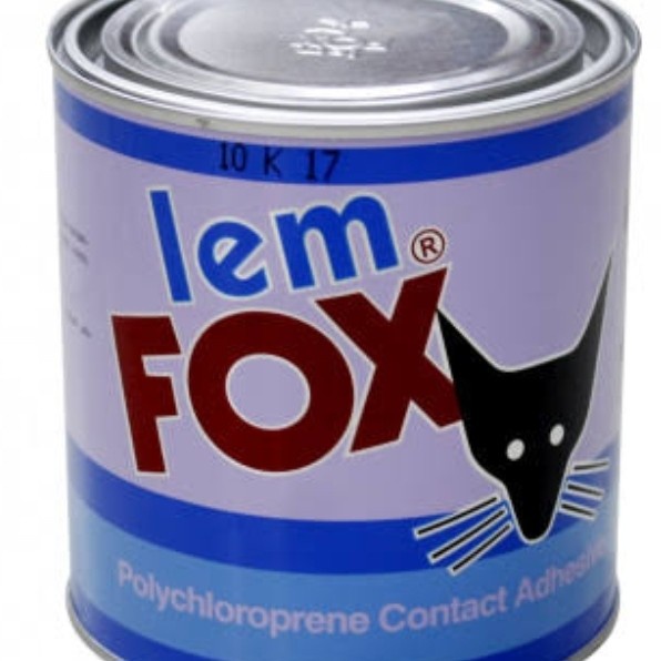 lem fox 600gr kaleng biru