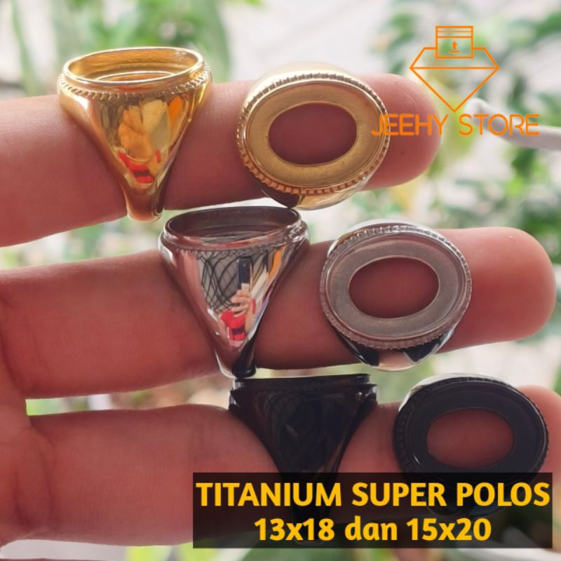 Ring Titanium Super Polos 13X18 , 15X20