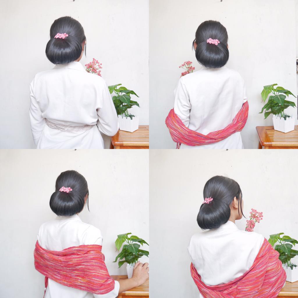 Nadisse Sanggul Daisy Jeju/ Jepitan Rambut/ Sanggul Modern Cepol Rambut Praktis Aksesoris Rambut