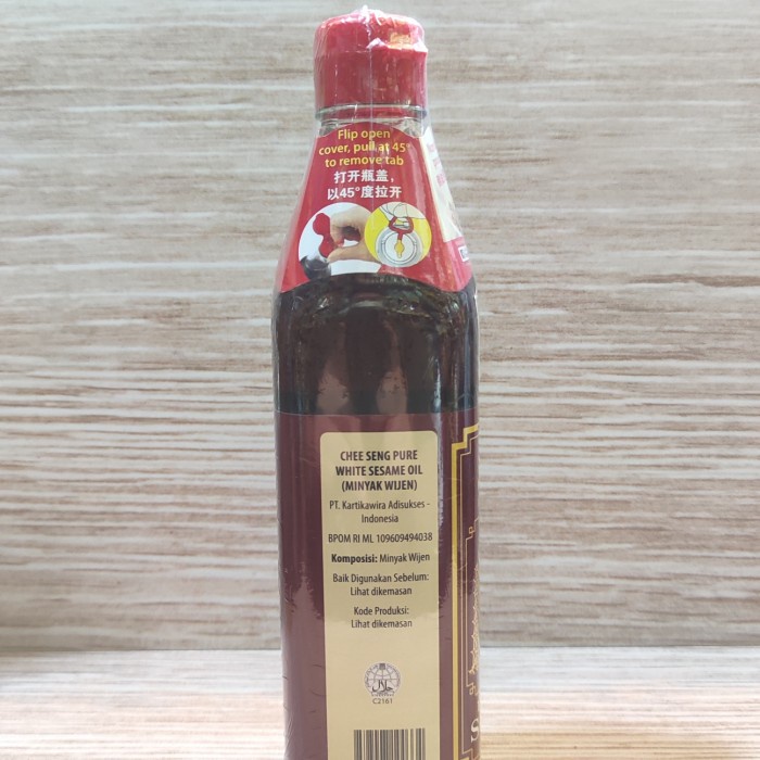 

Minyak Wijen Chee Seng Pagoda/Chee Seng Pure White Sesame Oil 375 ml
