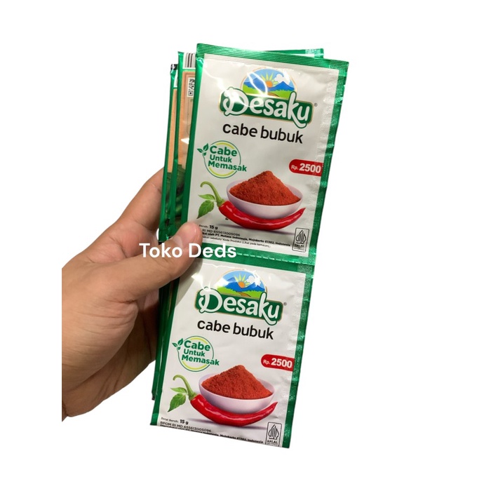 

DESAKU CABE BUBUK 1renceng 10sachet