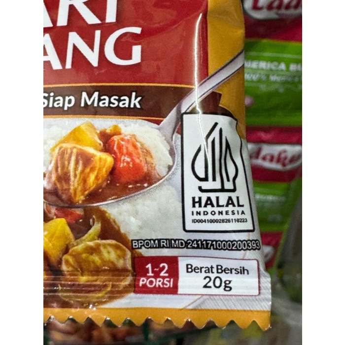 

Sasa House Bumbu Kari Jepang Siap Masak Orinal / Pedas 20 / 40 / 80 gram
