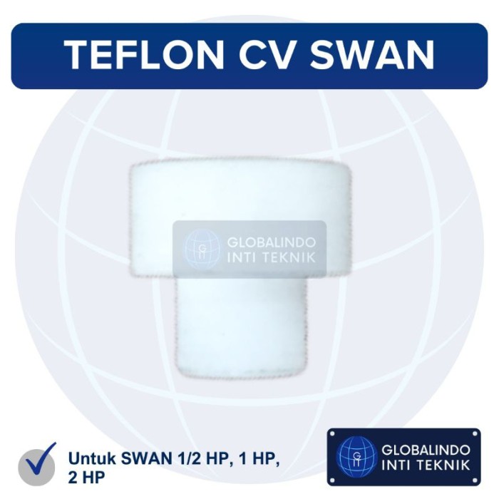 (Expert) Teflon Isi Check Valve Kompresor Angin SWAN 1/2 HP 1 HP 2 HP