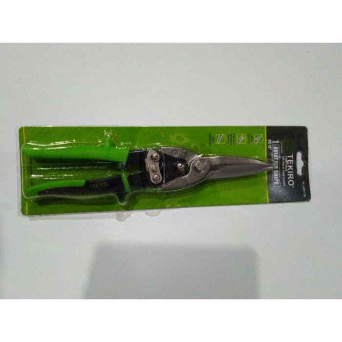 (Expert) TEKIRO gunting BAJA RINGAN gunting SENG 10 inch kanal C gunting aluminium 10inch ORIGINAL