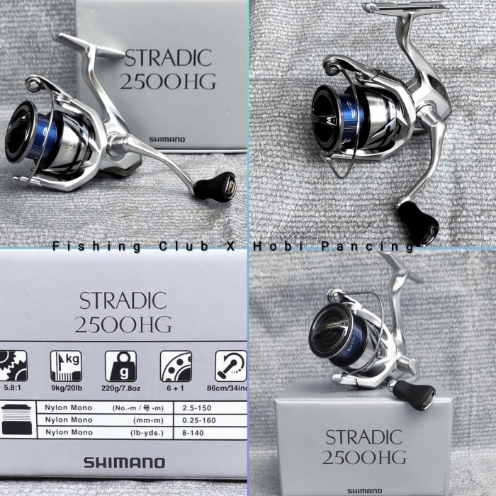 (Expert) Reel Shimano Stradic FM 2023 1000 2500 C3000 4000 C5000XG