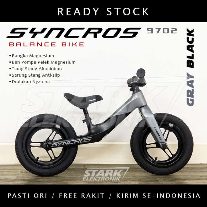 (Expert) Balance Bike PACIFIC SYNCROS PC 9701 Push Bike Sepeda Anak Pacific