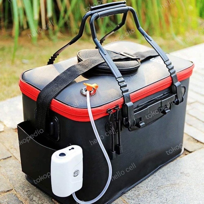 (Expert) Tas Pancing Tempat Untuk Udang / Ikan Hidup