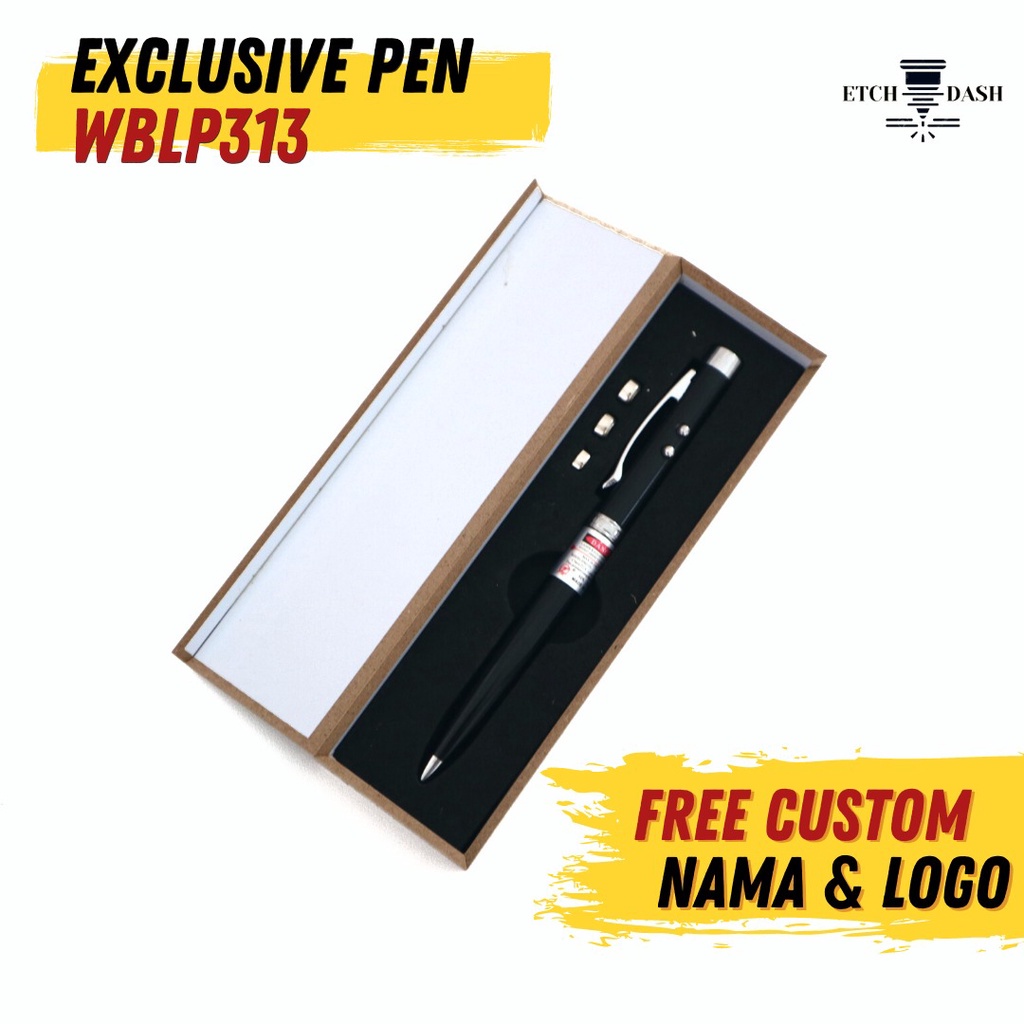 

Pulpen Laser Pointer Multifungsi Souvenir Presentasi Perusahaan Custom - Exclusive Pen WBLP313