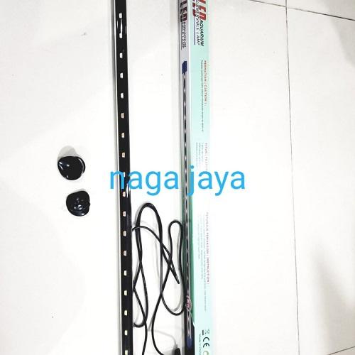 Purrfect Grooming Lampu Celup Aquarium Aquascape Panjang 60 Cm Putih Biru Pack Pipa