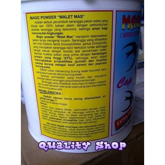 Purrfect Grooming Pakan Walet Makanan Burung Walet Magic Powder