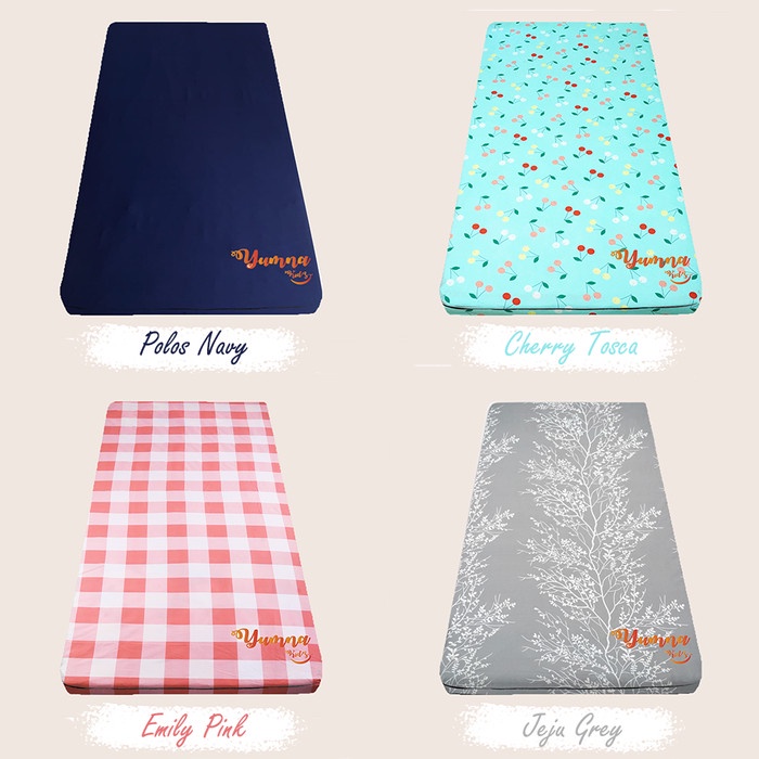 Terbaru- Sarung Kasur Busa Resleting 120x200x20 Sprei Resleting 120x200