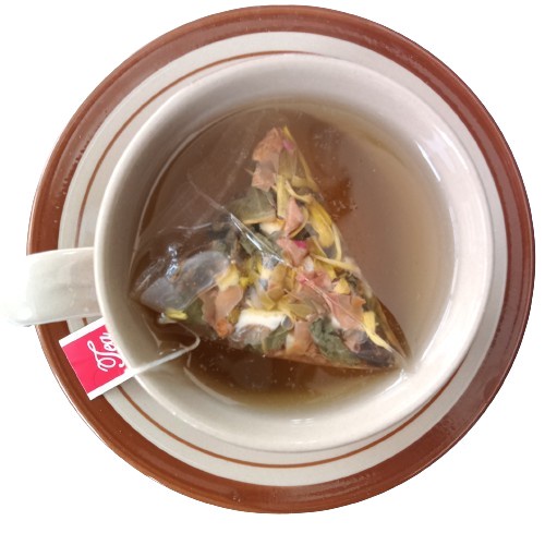 

BEST !! Rose Flower Lotus Herbal Tea/Tea Bag Pyramid 4gr x 10 Tea Bag Pyramid