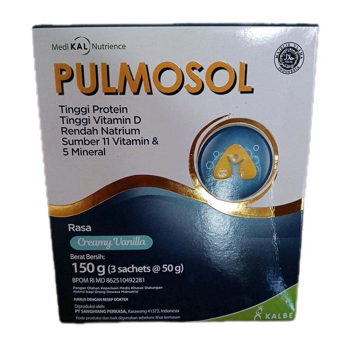 

PULMOSOL CREAMY VANILLA 150 GRAM BEST SELLER