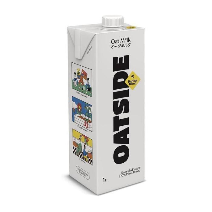 

OATSIDE BARISTA BLEND MILK/ SUSU OAT/GANDUM 1 LITER TERLARIS