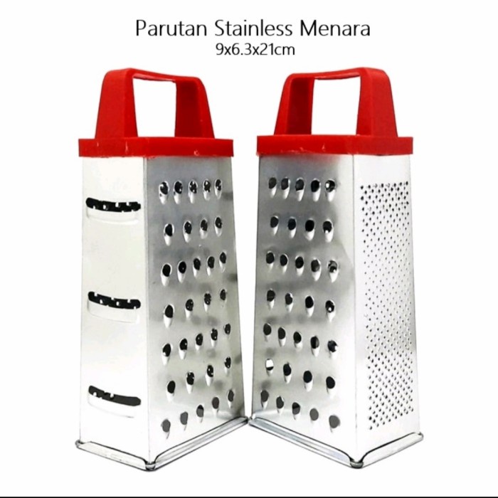 serba- PARUTAN STAINLESS MENARA/PARUTAN 4 SISI/WORTEL/KEJU/DLL