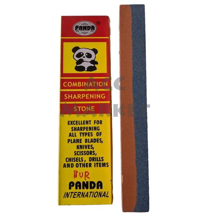 serba- Batu Asahan 20 Cm 2 Sisi Kasar Halus Asah Pisau Gerinda Gurinda Grinda