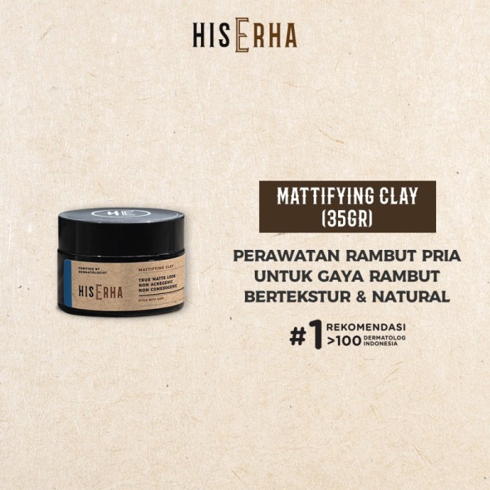 His Erha Mattifying Clay 35g HisErha Mini