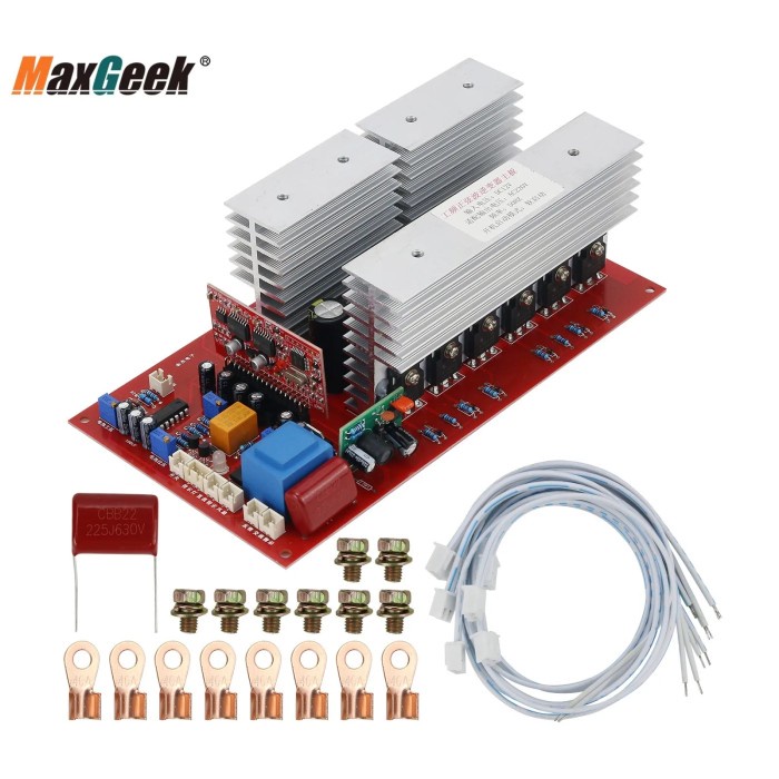Maxgeek 12V 24V 48V 1500W 3000W 5500W Pure Sine Wave Inverter Driver