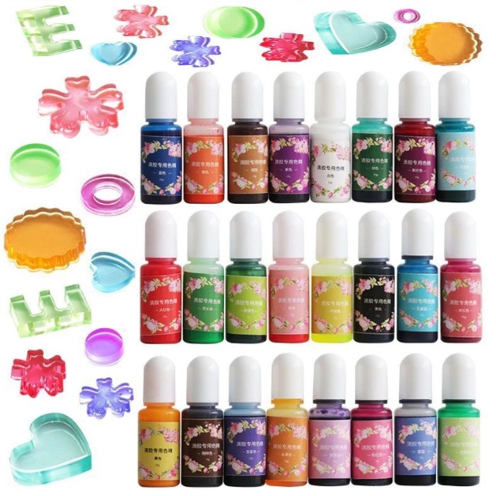 

Pewarna Resin Cair Pigmen Crystal Clear Bening Pigment Dye Slime