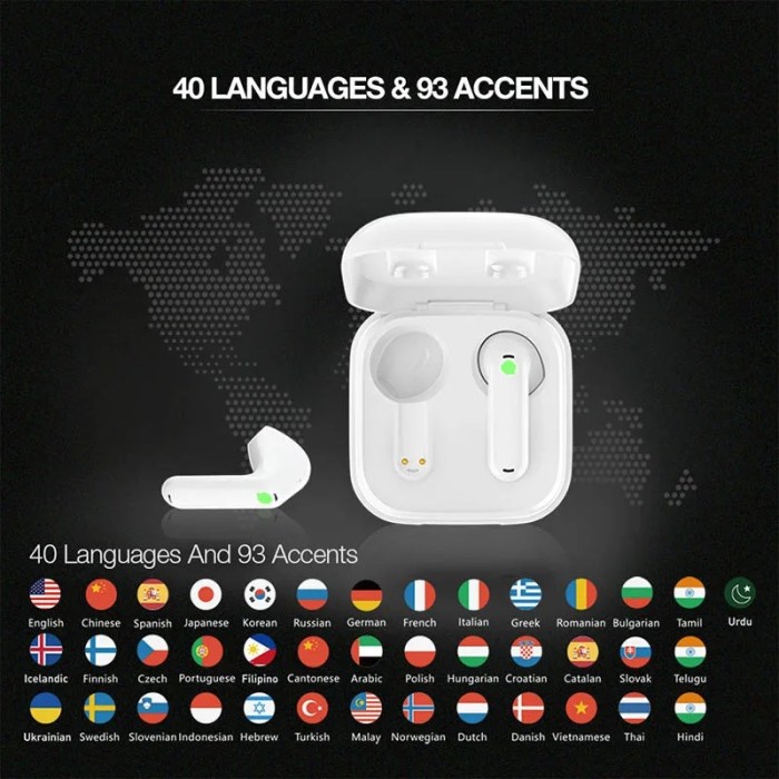 Timekettle WT2 Edge/W3 Simultaneous Translator Earbuds Voice Multi