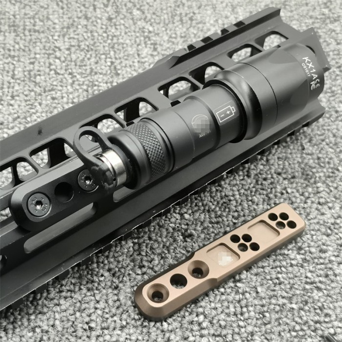 Mlok Inline Light Mount Thorntail for Surefire M300 M600 Scout Light
