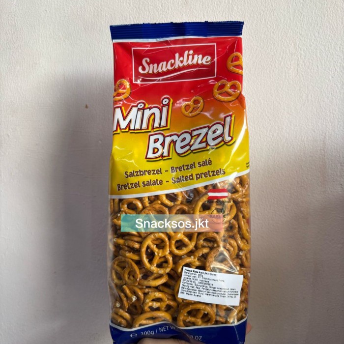 

Sale Terbatas Snackline Salted Pretzel Mini Brezel- Pretzels Aman