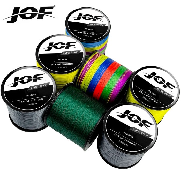 JOF 9x Length 300M/500M Fishing Line Braided Cord For Fishing Line