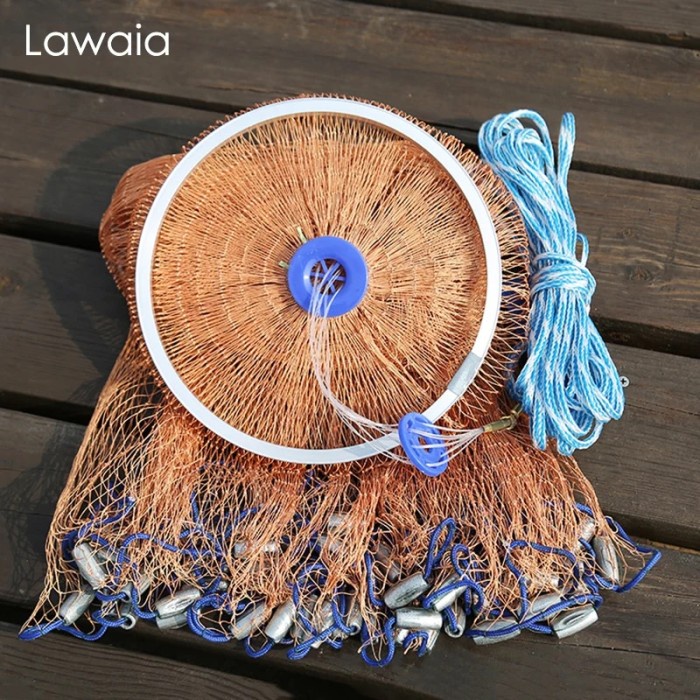 Lawaia Multifilament Braid Line with Steel sinker/Lead Sinker