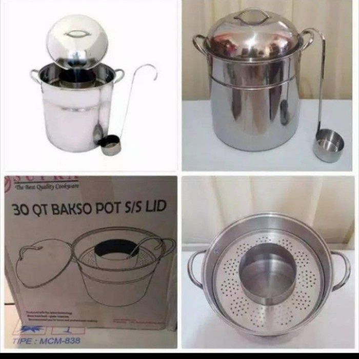 dangdang stainless bakso malang Supra 35cm