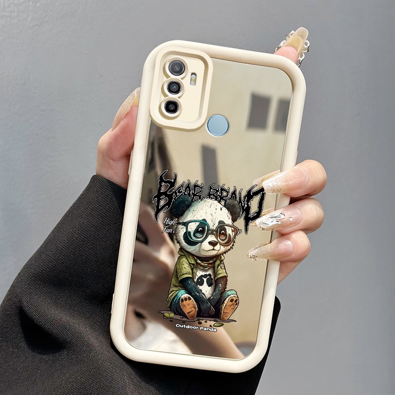 Casing Hp Untuk OPPO A53 2020 A33 2020 A53s A32 A11s Case Casing Panda Silikon Softcase HP Cesing ce
