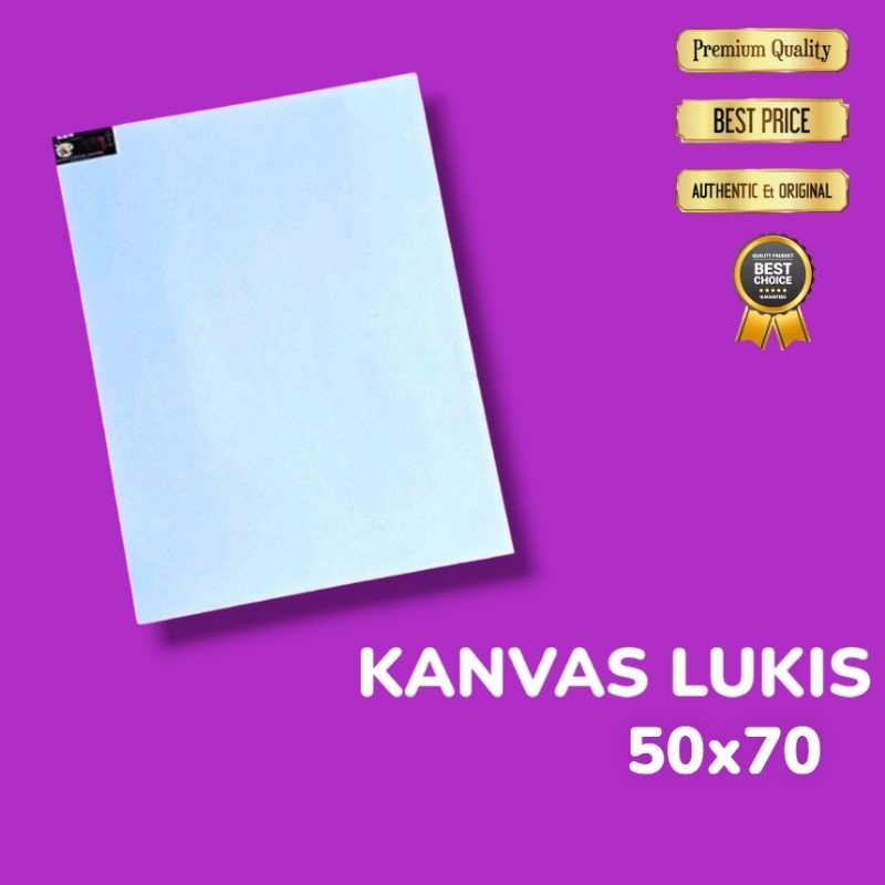 

IK! KANVAS LUKIS 50x70 cm/CANVAS LUKIS 50x70/KANVAS HALUS