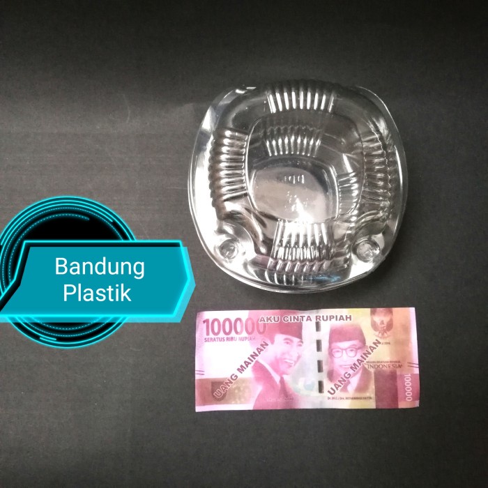 ada- plastik mika hamburger / mika HB / bento mini / mika burger/donat/roti