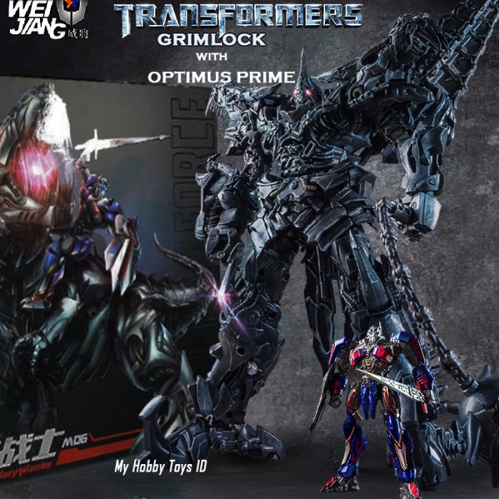 SALE MAINAN ACTION FIGURE TRANSFORMERS WEIJIANG M06 W8600 GRIMLOCK LEGEND READYY
