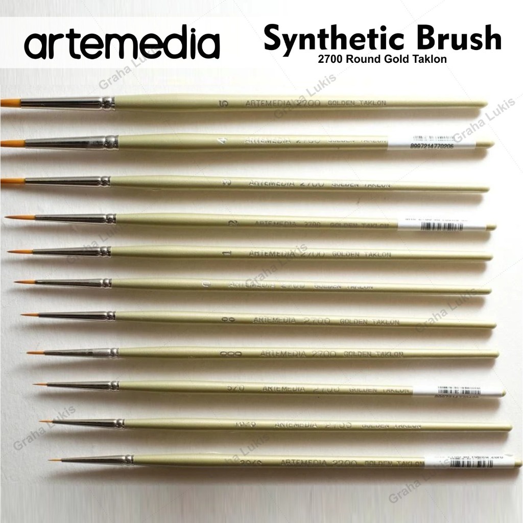 

IK! ARTEMEDIA GOLDEN TAKLON BRUSH 2700 - SATUAN