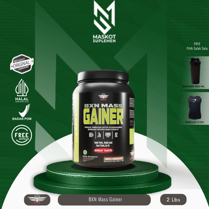 bxn xtreme mass gainer sachet