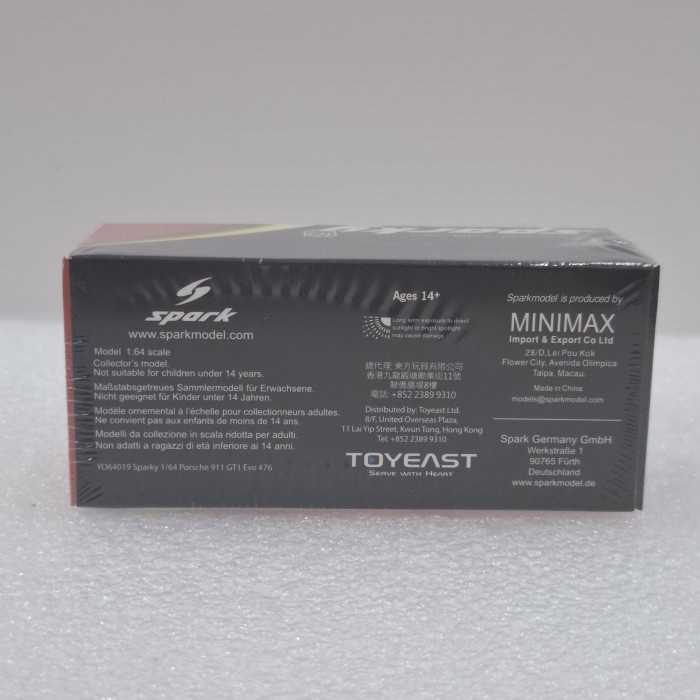 PROMO SPARKY SPARK MODEL PORSCHE 911 GTI EVO #76 READY