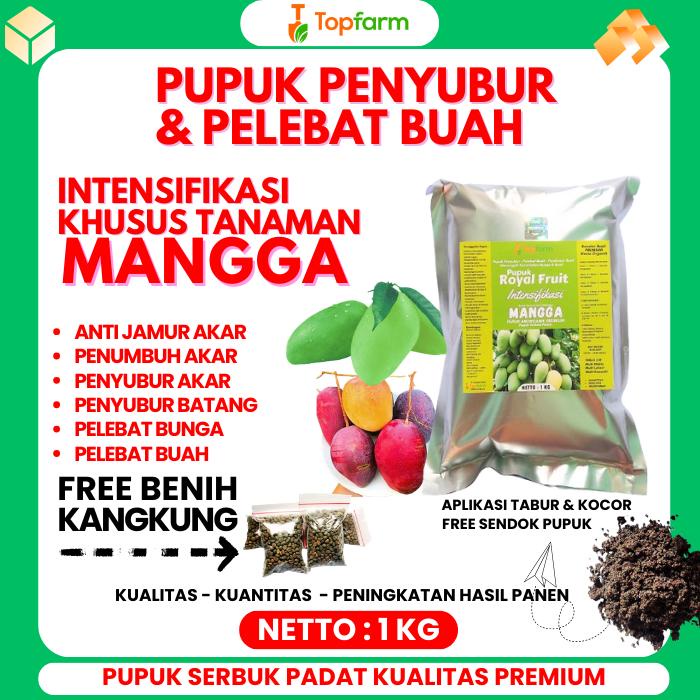 siapkirim- Pupuk Mangga Serbuk - Pupuk Khusus Pohon Mangga / PUPUK PENYUBUR TANAMAN MANGGA, PELEBAT