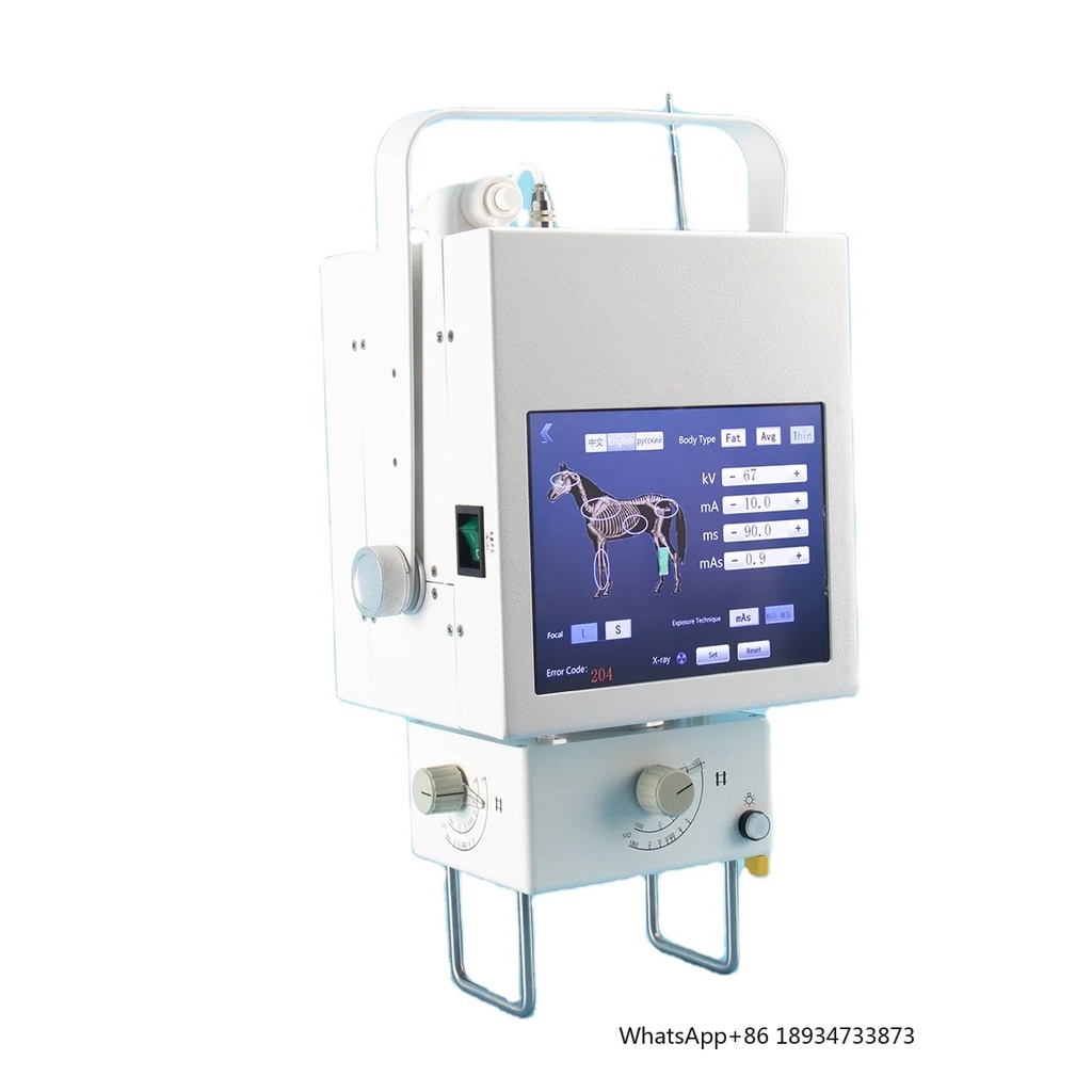 New Medical 5.6kw Portable X Ray Machine Human/veterinary System Digital Xray Machine Dr Flat Panel 